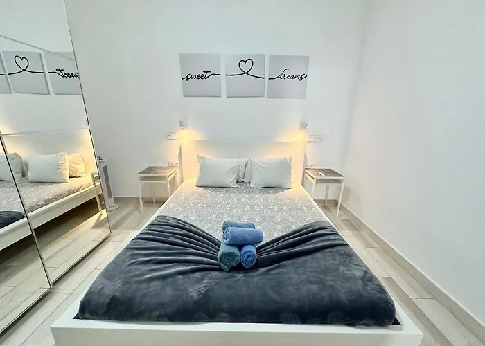 Luna En Centro, 1 Min De La Playa, Cocina Completa Y Wifi Apartman Cotillo